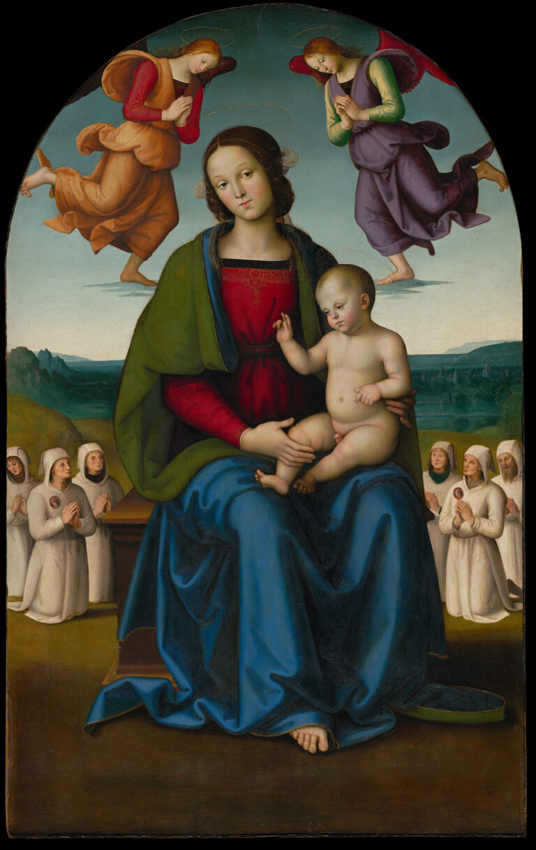 Perugino, Madonna della Consolazione, 1496-1499, tempera su tavola, Perugia, Galleria Nazionale dell'Umbria