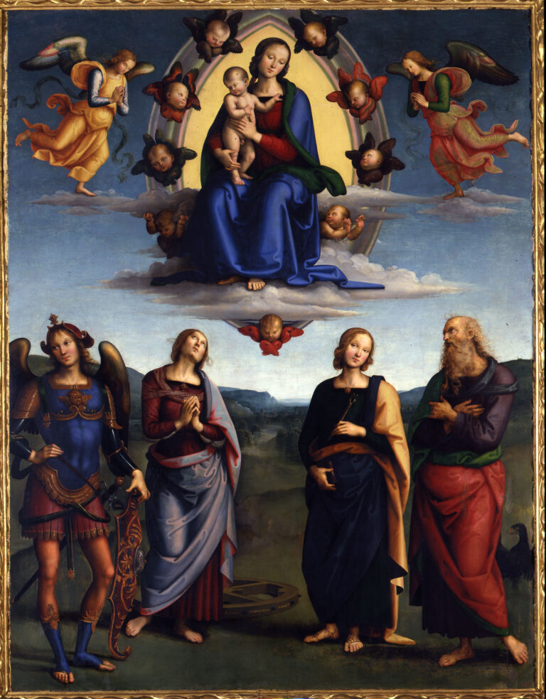 Perugino, Pala Scarani, 1500 circa, olio su tavola, Bologna, Pinacoteca Nazionale