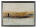Raffaele Rossi, La mia laguna, 2022, tecnica mista su tavola, 78x112x5cm. Courtesy Kyro Art Gallery, Pietrasanta