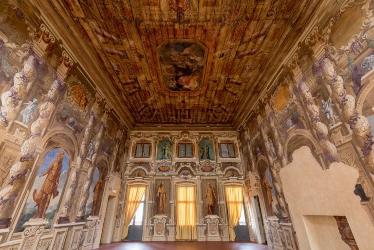 Sala del Trono di Palazzo Vecchio. Palazzo Visconti, Brignano Gera d'Adda