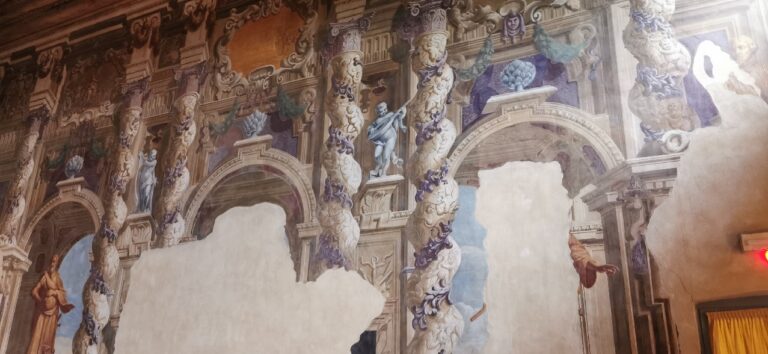 Sala del trono. Palazzo Visconti, Brignano Gera d'Adda