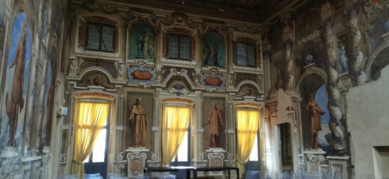 Sala del trono. Palazzo Visconti, Brignano Gera d'Adda