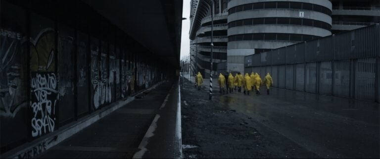 San Siro, 2014. Still video. Courtesy Studio Ancarani