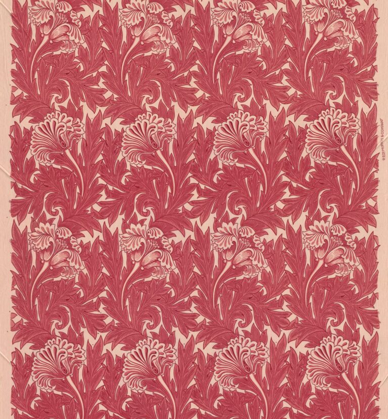 Tulipani, 1875, cotone prodotto da Liberty & Co. Ltd., William Morris Gallery, Londra