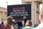Urban Campaign SpeakUpForAntarctica, Berlin. Image courtesy of UNLESS ©️ Louis De Belle