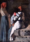 Vincenzo Cabianca, Donne a Montemurlo, 1862, collezione privata
