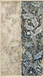 William Morris, Disegno di piastrella per pannello a Membland Hall, 1876, William Morris Gallery, Londra