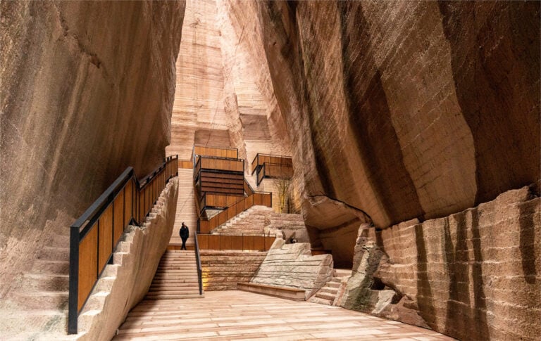Xu Tiantian, DnA Design and Architecture, riusi delle cave di Jinyun, 2021-2022. Foto Wang Ziling