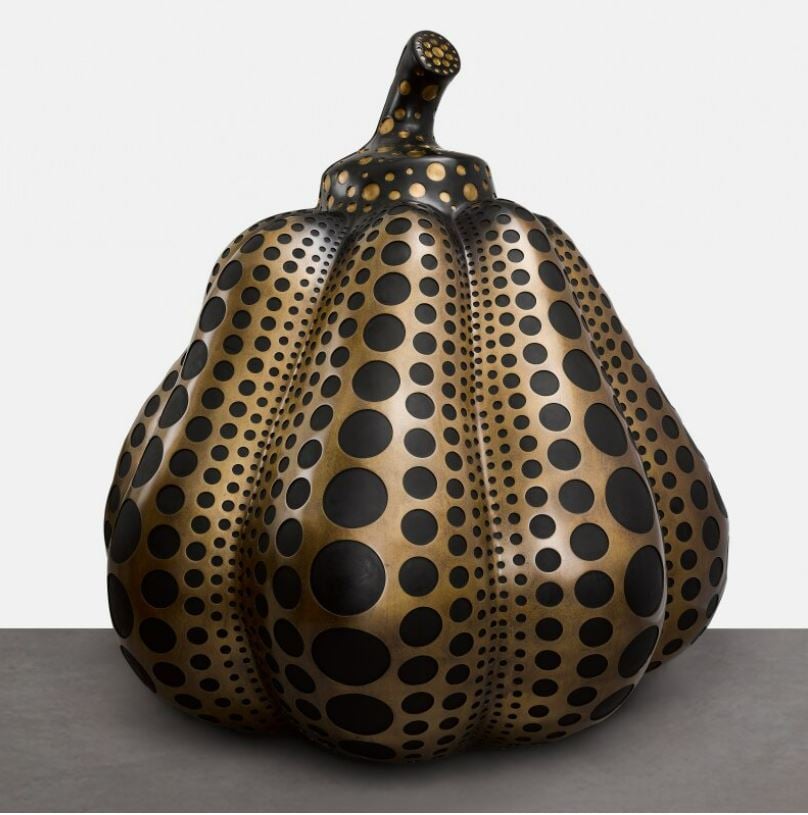 Yayoi Kusama, Pumpkin (L), 2014. Courtesy of Sotheby's