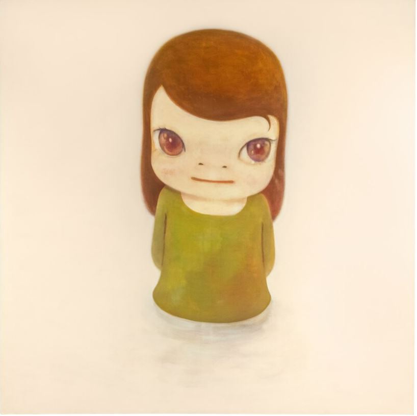 Yoshitomo Nara, In the Milky Lake, 2012. Courtesy of Sotheby's