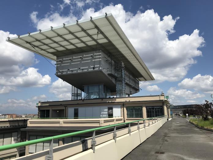 Pista 500, Pinacoteca Agnelli, Lingotto Torino, foto Claudia Giraud