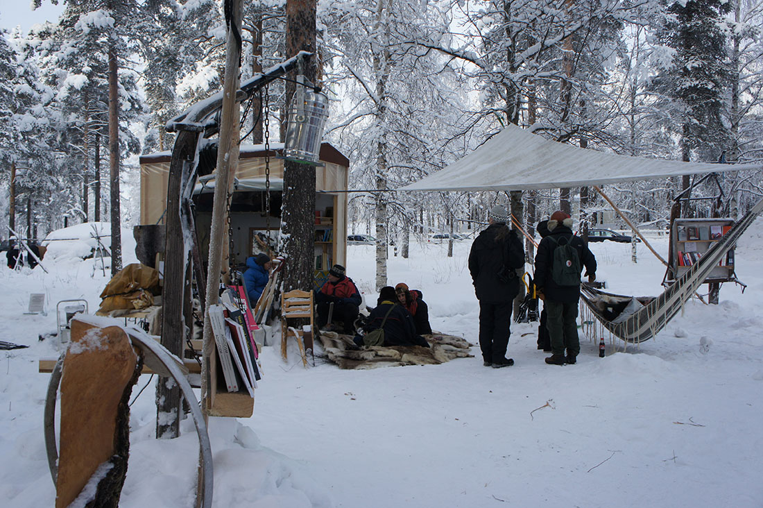 Joar Nango, Girjegumpi in Jokkmokk, 2018. Photo Astrid Fadnes