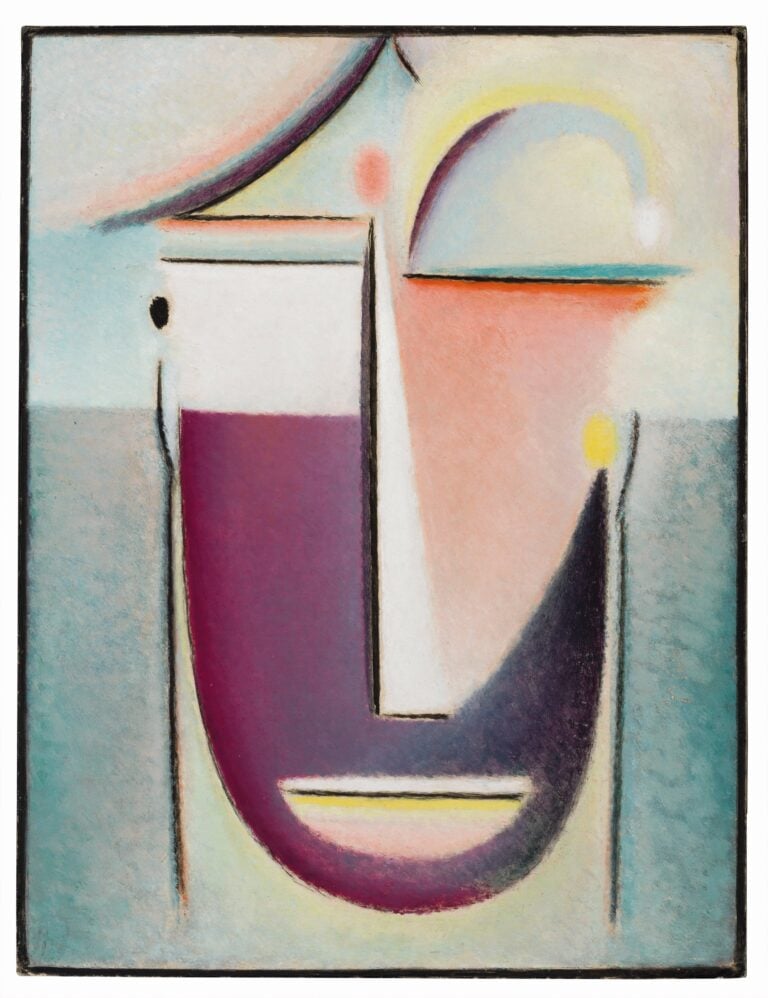 Alexej von Jawlensky, Testa Astratta. Forma primordiale, 1918. Collezione privata. Photo Roberto Pellegrini, Bellinzona