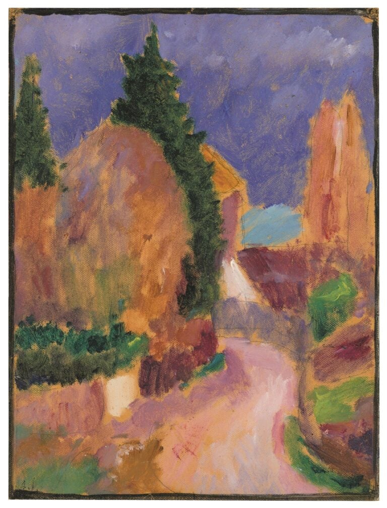 Alexej von Jawlensky, Variazione. Il sentiero, madre di tutte le Variazioni, 1914. Collezione privata. Photo Roberto Pellegrini, Bellinzona