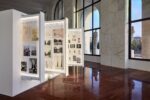 Arnaldo Pomodoro, materiali d'archivio, exhibition view at Palazzo della Civiltà Italiana, Roma, 2023