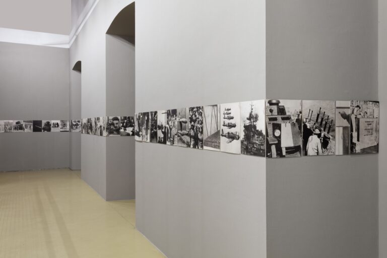 Artisti in Guerra, installation view at Castello di Rivoli Museo d’Arte Contemporanea, Rivoli-Torino. Photo Sebastiano Pellion. Courtesy Castello di Rivoli Museo d’Arte Contemporanea, Rivoli-Torino