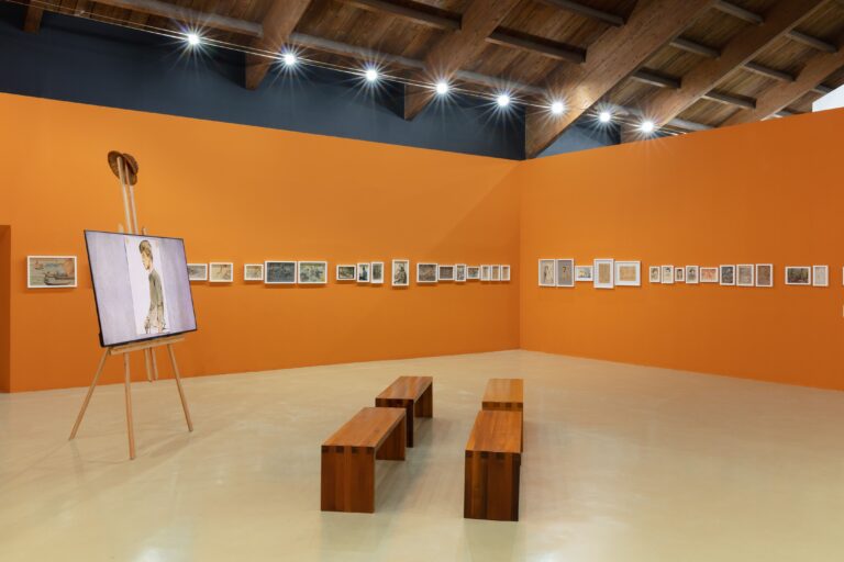 Artisti in Guerra, installation view at Castello di Rivoli Museo d’Arte Contemporanea, Rivoli-Torino. Photo Sebastiano Pellion. Courtesy Castello di Rivoli Museo d’Arte Contemporanea, Rivoli-Torino