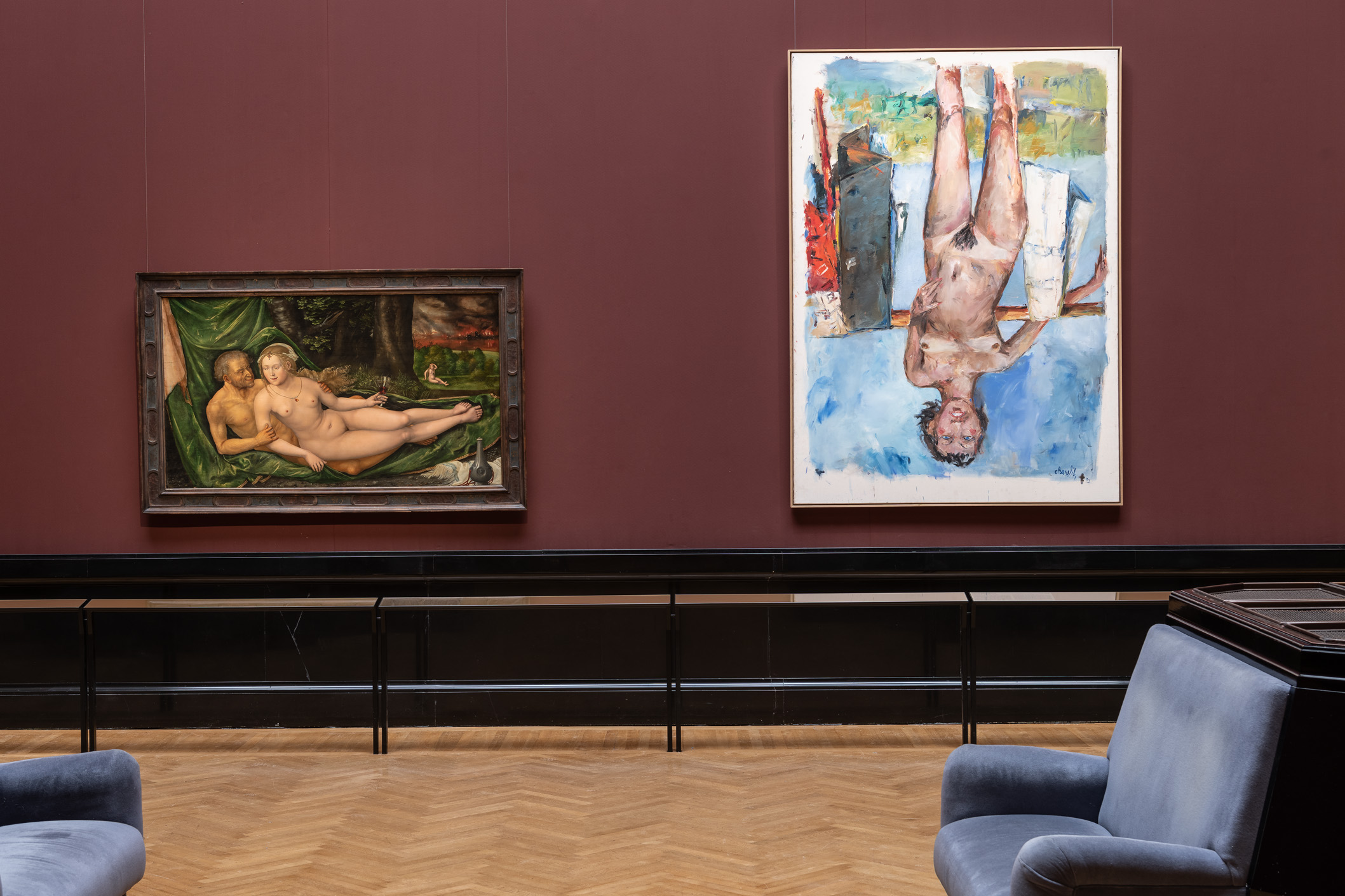 Baselitz. Naked masters, Vedute della mostra © KHM Museumsverband