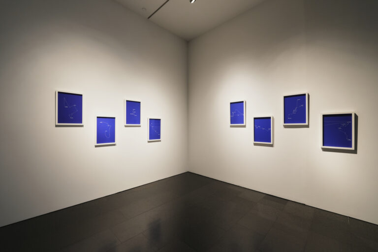 Bouchra Khalili, Between Circles and Constellations, exhibition views, MACBA, Barcellona, 2022. Photo Miquel Coll