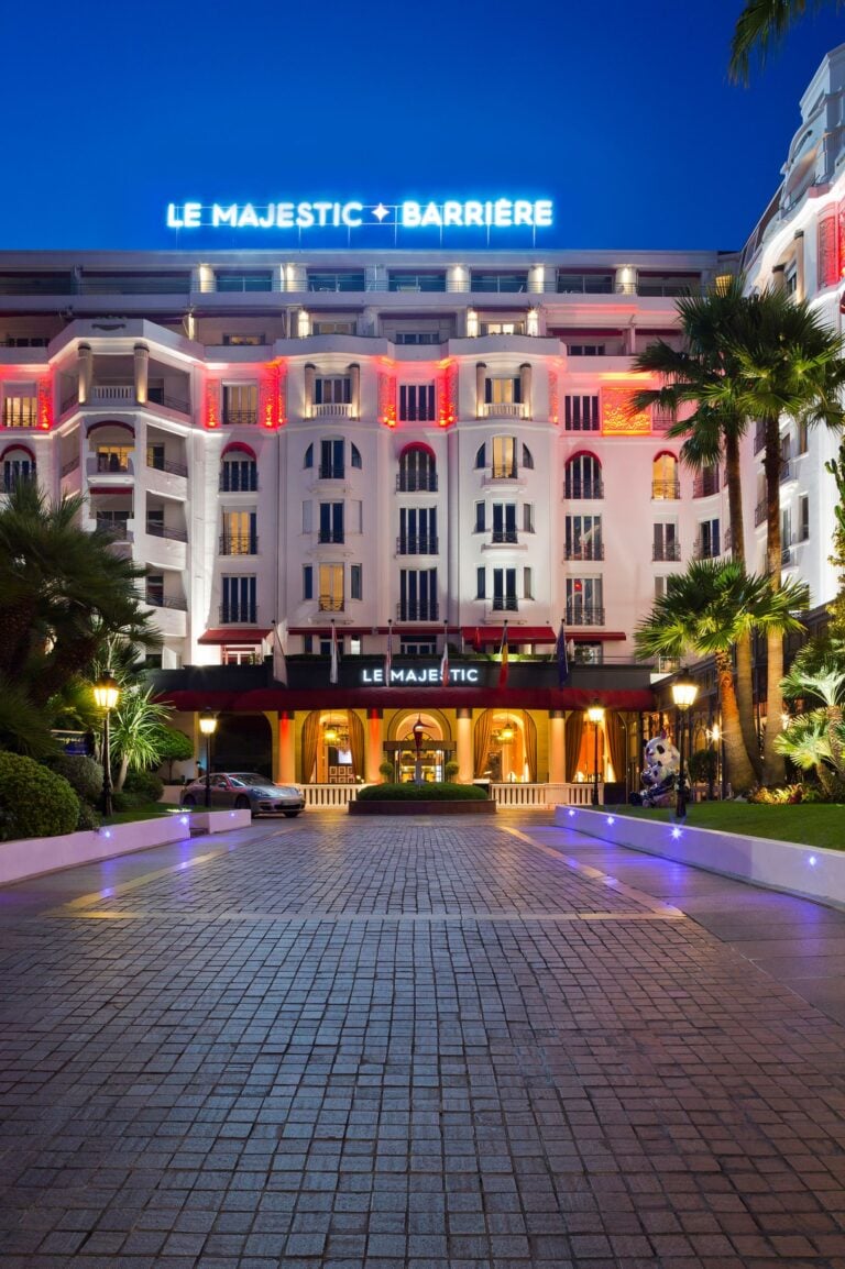 Cannes. Hotel Le Majestic Barrière. Photo Fabrice Rambert