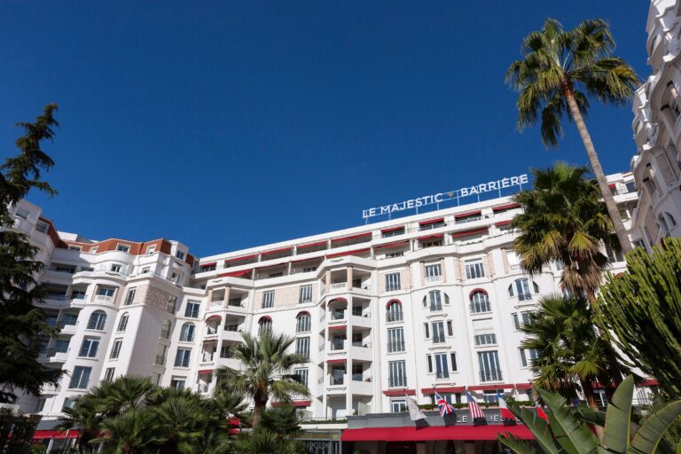 Cannes. Hotel Le Majestic Barrière. Photo Fabrice Rambert