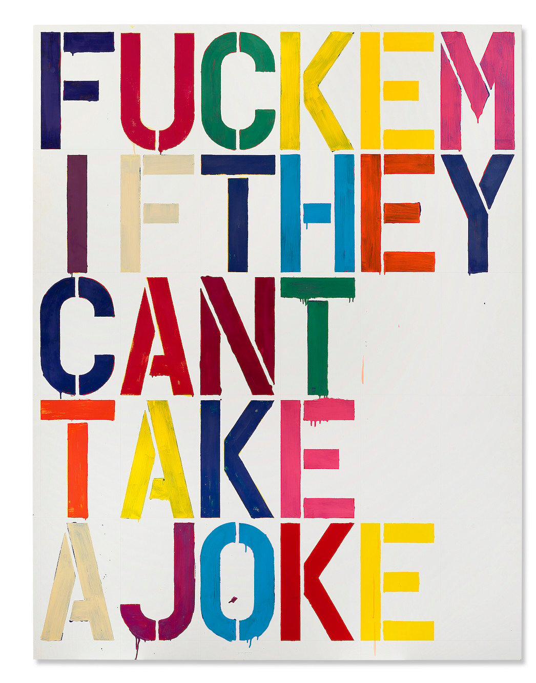 Christopher Wool, Untitled, 1993. Courtesy of Christie’s Images Ltd.