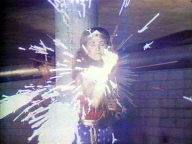 Dara Birnbaum, Technology/Transformation: Wonder Woman, 1978-79. Courtesy Dara Birnbaum ed Electronic Arts Intermix (EAI), New York