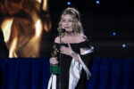 Roma, 10 Maggio 2023: Desiree Corridoni ritira il David di Donatello per la migliore acconciatura per il film “L’ombra di Caravaggio” (Luca Dammicco | Premi David di Donatello)