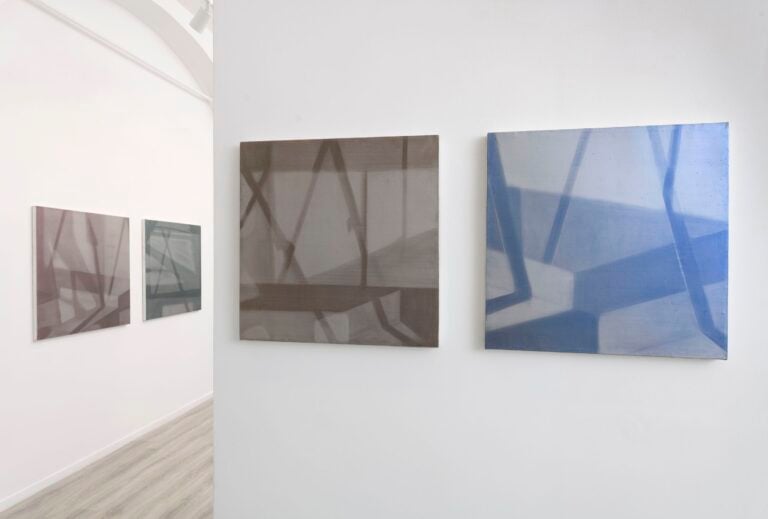 Ennio Tamburi, Antonio Marchetti Lamera. Spaziotempo, installation view at ETworks Studio, Roma, 2023