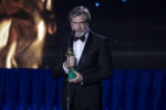 Roma, 10 Maggio 2023: Enrico Iacoponi ritira il David di Donatello per il miglior trucco per il film “Esterno notte” (Luca Dammicco | Premi David di Donatello)