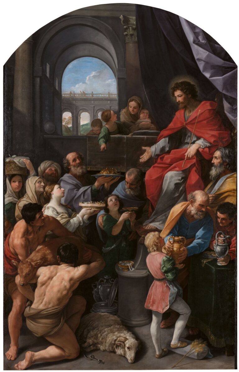 Guido Reni, Il trionfo di Giobbe, 1636. Parigi, Notre-Dame