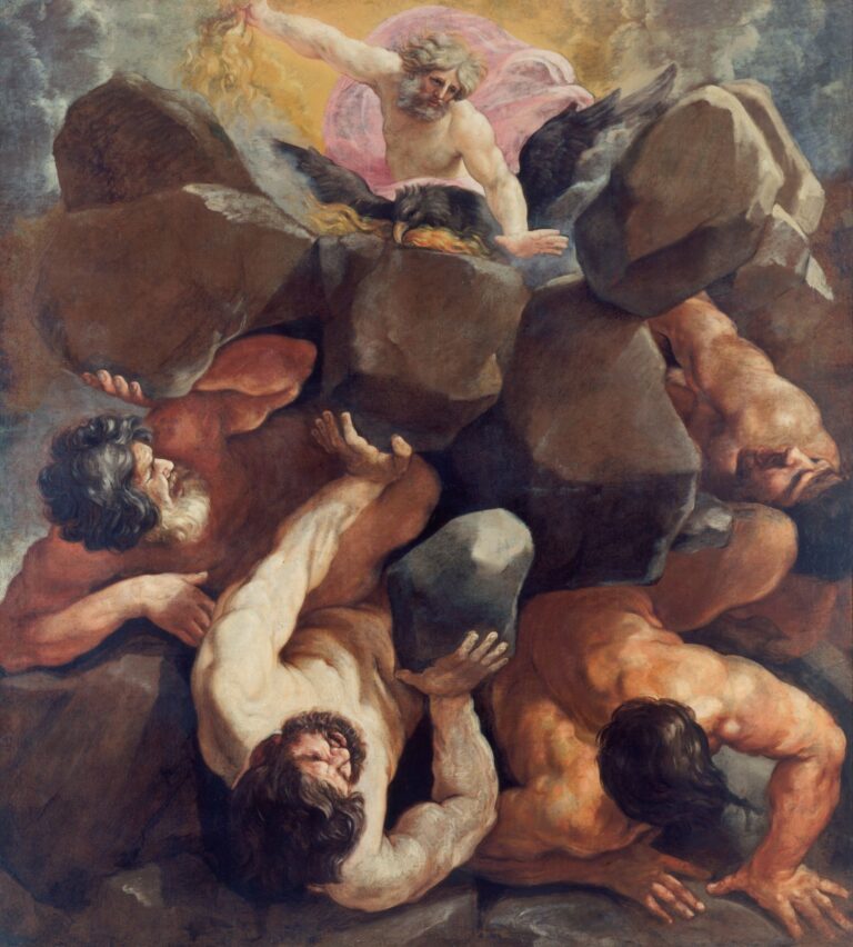 Guido Reni, La caduta dei giganti, 1637-40. Pesaro, Palazzo Mosca. Musei Civici