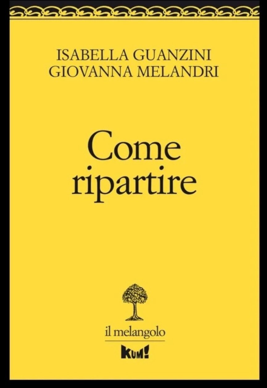 Isabella Guanzini, Giovanna Melandri, Come ripartire, copertina