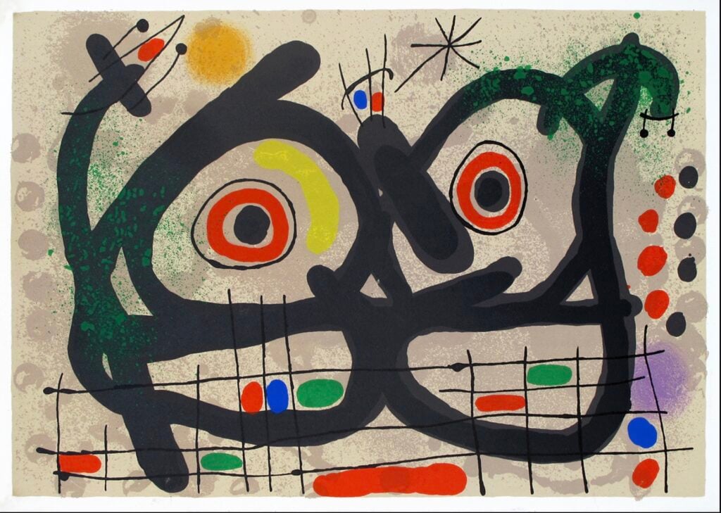 Joan Mirò, Les Essecies de la Terra, 1968