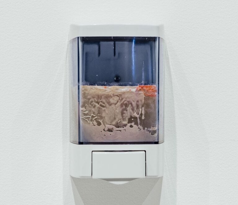 Josh Kline, Share the Health (Assorted Probiotic Hand Gels), 2011. Courtesy 47 Canal, New York. © Josh Kline. Photograph by Bobby Rogers; image courtesy the artist and Walker Art Center, Minneapolis