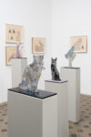 Kiki Smith, The Cat Himself Knows, 2023, installation view at Galleria Raffaella Cortese, Milano. Photo Lorenzo Palmieri