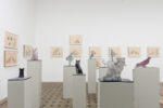 Kiki Smith, The Cat Himself Knows, 2023, installation view at Galleria Raffaella Cortese, Milano. Photo Lorenzo Palmieri