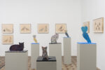 Kiki Smith, The Cat Himself Knows, 2023, installation view at Galleria Raffaella Cortese, Milano. Photo Lorenzo Palmieri