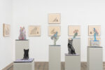 Kiki Smith, The Cat Himself Knows, 2023, installation view at Galleria Raffaella Cortese, Milano. Photo Lorenzo Palmieri