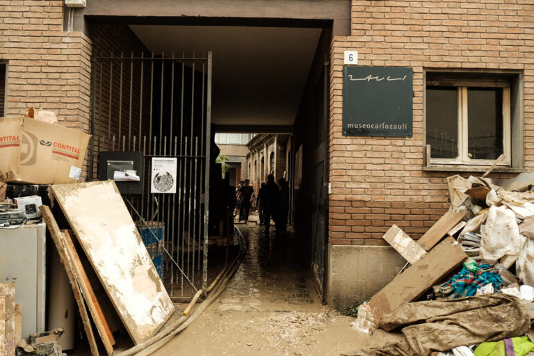 L'alluvione al Museo Carlo Zauli