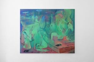 Identità ed erotismo nella pittura di Lauren Wy in mostra a Torino