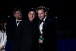 Luca Marinelli, Alessandro Borghi Miglior Film Le otto montagne _ Credits Luca Dammicco Courtesy of Accademia del Cin