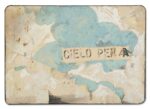 Mario Schifano, Cielo per A., 1964. Courtesy Il Ponte Casa d'Aste, Milano