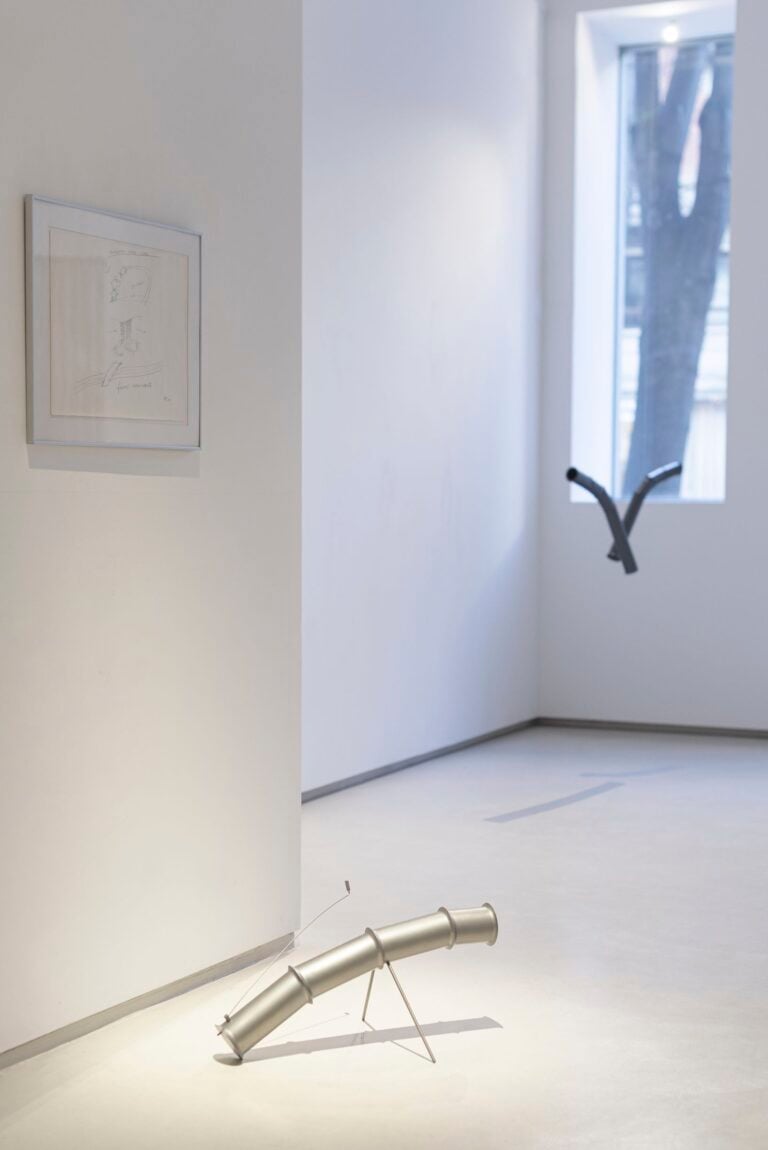 Piero Fogliati, City Poetry, installation view at Tempesta Gallery, Milano, 2023. Photo Sarah Indriolo