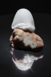 Rachel Rose, Second Born, 2019. Rock and glass, 15.9 x 24.4 x 20.6 cm / 6 1/4 x 9 5/8 x 8 1/8 in. Photo credits: Andrea Rossetti© Rachel Rose, Courtesy the artist and Pilar Corrias, London