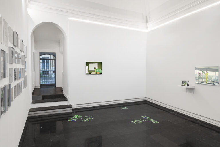 Rachele Maistrello, Gao Yue 高跃, 2023, installation view at Galleria Eugenia Delfini, Roma. Photo Carlo Romano. Courtesy Galleria Eugenio Delfini