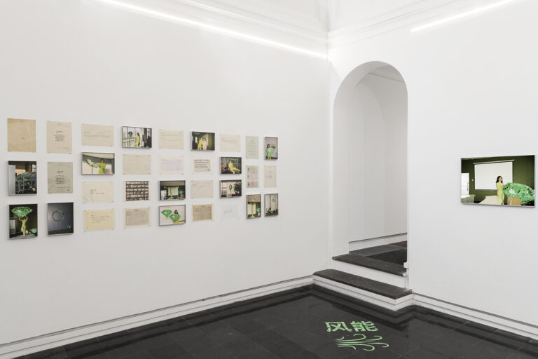 Rachele Maistrello, Gao Yue 高跃, 2023, installation view at Galleria Eugenia Delfini, Roma. Photo Carlo Romano. Courtesy Galleria Eugenio Delfini