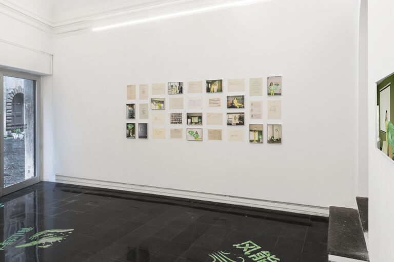 Rachele Maistrello, Gao Yue 高跃, 2023, installation view at Galleria Eugenia Delfini, Roma. Photo Carlo Romano. Courtesy Galleria Eugenio Delfini