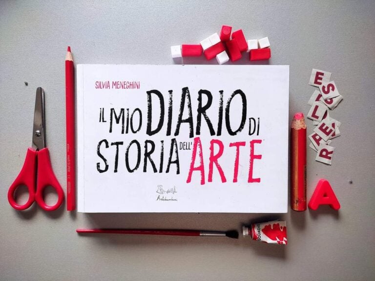 Silvia Meneghini, Il mio diario di storia dell'arte, copertina, edizioni Artebambini