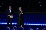 Sophie Chiarello ritira il premio Cecilia Mangini al migliore documentario per il film “Il cerchio” (Luca Dammicco | Premi David di Donatello)